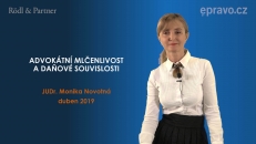 Advokátní mlčenlivost a daňové souvislosti