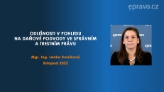 Trestní právo daňové - Odlišnosti v pohledu na daňové podvody ve správním a trestním právu