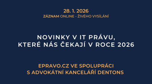 ZÁZNAM: Novinky v IT právu, které nás čekají v roce 2026 - 28.1.2026