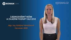 ZZVZ - Zjednodušený režim a zvláštní postupy dle ZZVZ