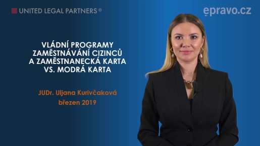 Vládní programy zaměstnávání cizinců v ČR a Zaměstnanecká karta vs. Modrá karta
