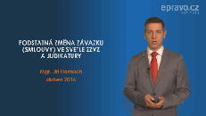 Podstatná změna závazků (smlouvy) ve světle ZZVZ a judikatury