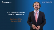 ZZVZ – Výchozí pojmy, principy, pravidla