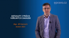 Aktuality z práva veřejných zakázek (duben 2021)