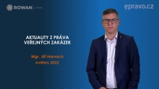Aktuality z práva veřejných zakázek (květen 2022)