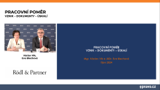 Pracovní poměr – vznik – dokumenty – úskalí