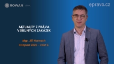 Aktuality z práva veřejných zakázek (listopad 2022 - část 2)