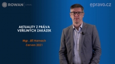 Aktuality z práva veřejných zakázek (červen 2021)