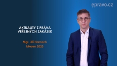 Aktuality z práva veřejných zakázek (březen 2023)