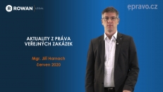 Aktuality z práva veřejných zakázek (červen 2020)