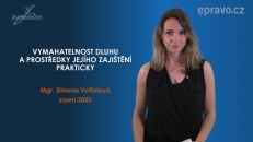 Vymahatelnost dluhu a prostředky jejího zajištění prakticky