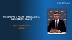 IT smlouvy v praxi - Regulační a judikatorní rámec