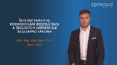 Školské právo III.část