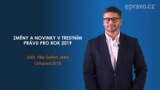 Změny a novinky v trestním právu pro rok 2019