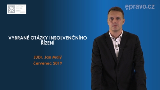 Vybrané otázky insolvenčního řízení