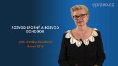 Rozvod sporný a rozvod dohodou
