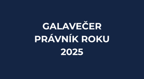 Galavečer Právník roku 2025