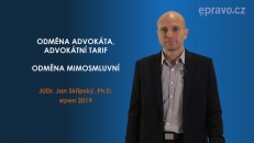 Odměna advokáta, advokátní tarif, odměna mimosmluvní
