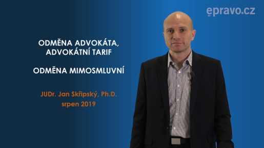 Odměna advokáta, advokátní tarif, odměna mimosmluvní