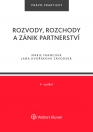 Rozvody, rozchody a zánik partnerství - 4. vydání